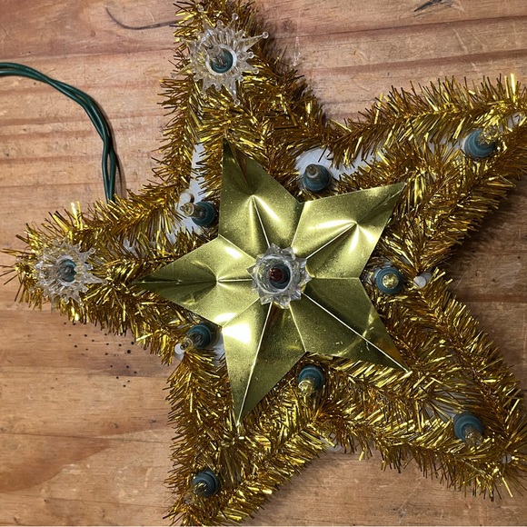 Rare vintage Christmas Tree Star topper - Picture 1 of 3